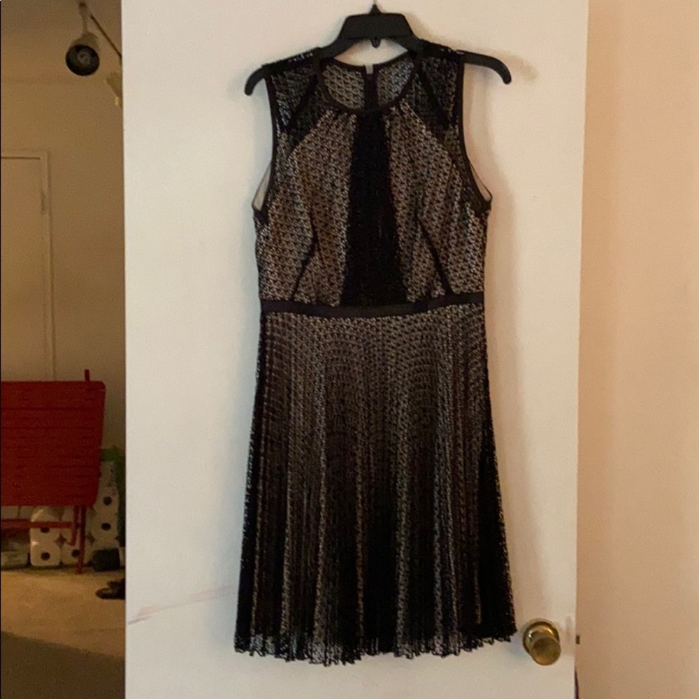 Black cocktail dress